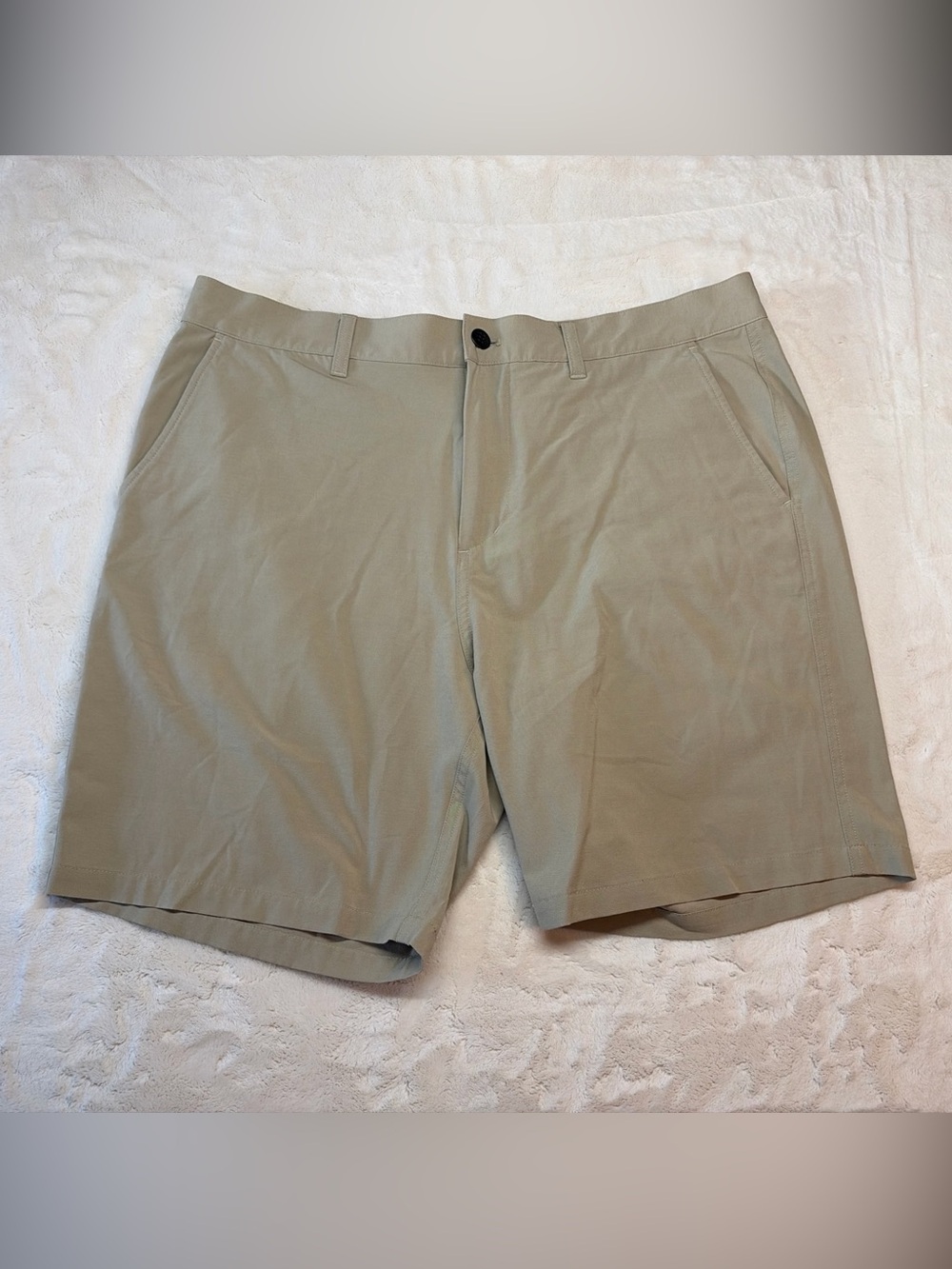 Free Fly Apparel Men’s Flat Front Shorts – Light Khaki